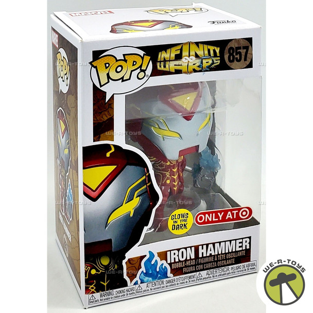 Funko POP Marvel Infinity Warps Iron Hammer 857 Bobble Head Figure
