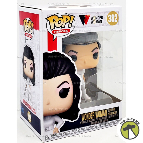 Funko POP Heroes Wonder Woman Ultra Mod Secret Agent Wonder Woman 382 Figure