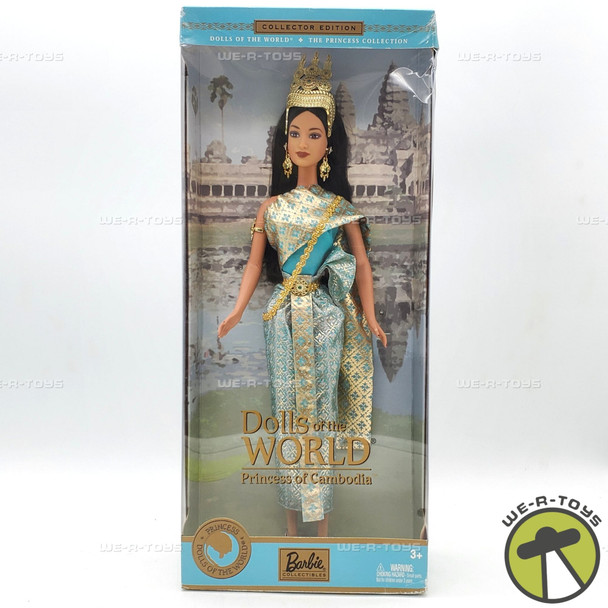 Dolls of the World Princess of Cambodia Barbie Doll 2003 Mattel B3460 NEW