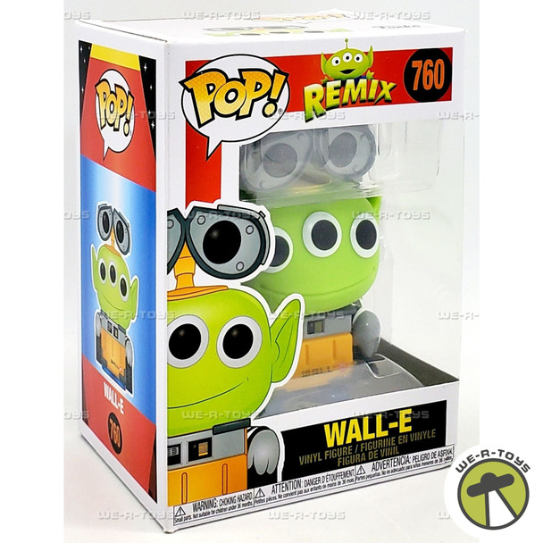 Funko POP Disney Pixar Remix Alien Wall-E 760 Vinyl Figure