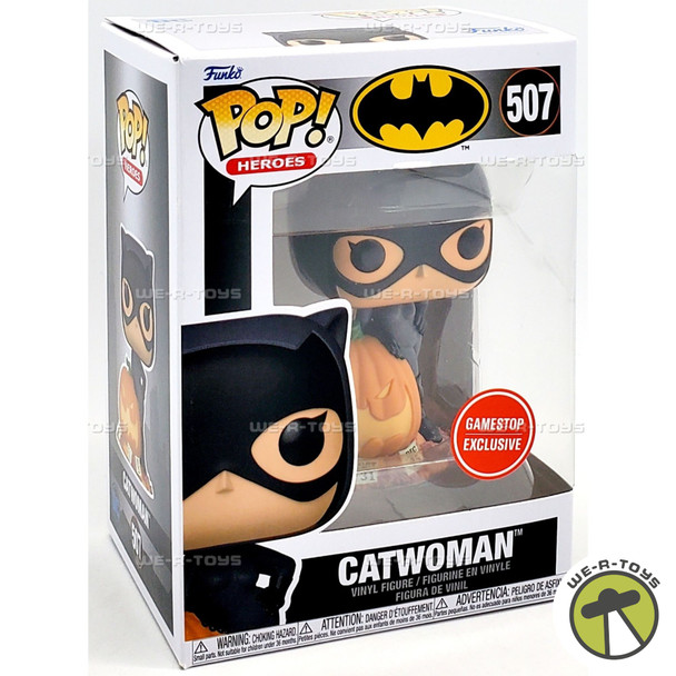 Funko POP Heroes DC Catwoman with Pumpkin 507 Vinyl Figure
