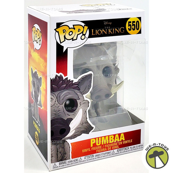 Funko POP Disney The Lion King Live Action Pumbaa 550 Vinyl Figure