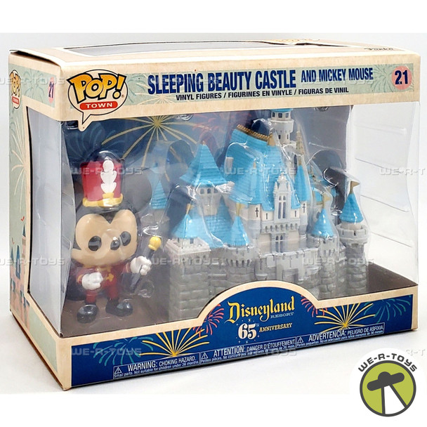 Funko Pop Town 21 Disney 65th Anniversary Sleeping Beauty Castle & Mickey Mouse