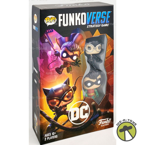 Funkoverse DC Comics 101 Catwoman and Robin 2-Pack Board Game