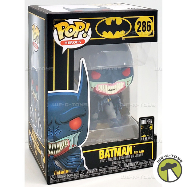 Funko POP Heroes DC Batman Red Rain Batman 286 Vinyl Figure