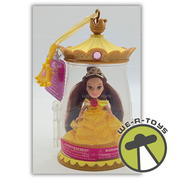 Disney Princess Darlings Belle Beauty & The Beast Mini Doll & Ornament Case