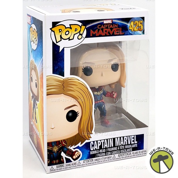 Funko POP Marvel Captain Marvel 425 Vinyl Bobble Head Figure