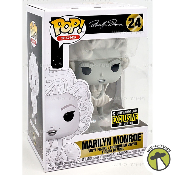 Funko POP Icons Marilyn Monroe 24 Black and White Vinyl Figure
