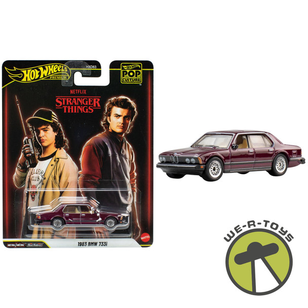 Hot Wheels Premium Pop Culture Stranger Things 1983 BMW 733i Mattel JHW81