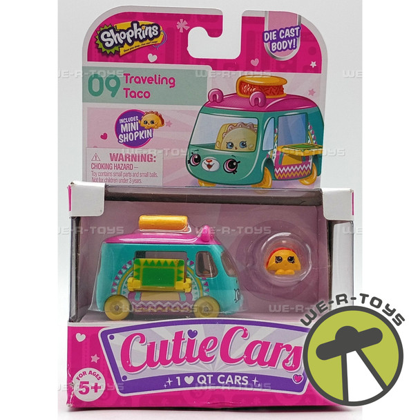 Shopkins Cutie Cars 09 Traveling Taco Vehicle with Mini Shopkin Exclusive 56595