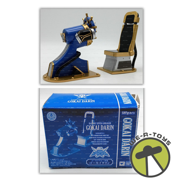 Gokai Darin Sentai Gokaiger SHFiguarts Blue Power Ranger Figure Accessory Set