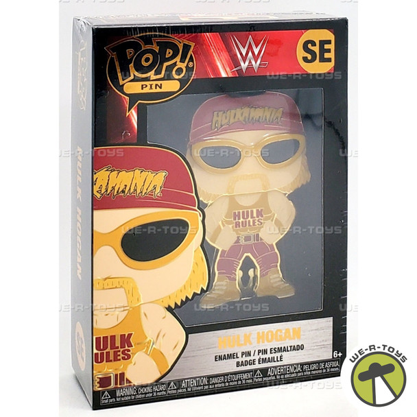 Funko POP Pins WWE Hulk Hogan Large Enamel Pin 41206