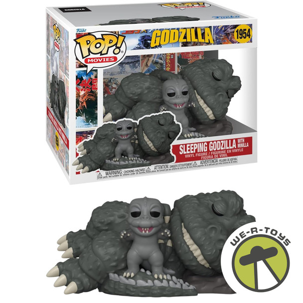 Funko Pop Movies 1954 Godzilla Sleeping Godzilla with Minilla Vinyl Figure