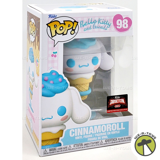 Funko POP Sanrio Hello Kitty and Friends Cinnamoroll Ice Cream 98 Vinyl Figure