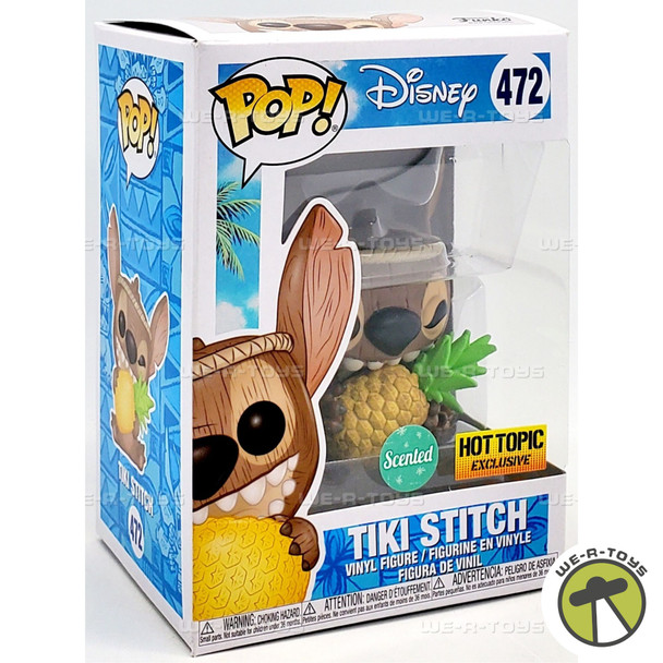 Funko POP Disney Lilo & Stitch Tiki Stitch Scented 472 Vinyl Figure