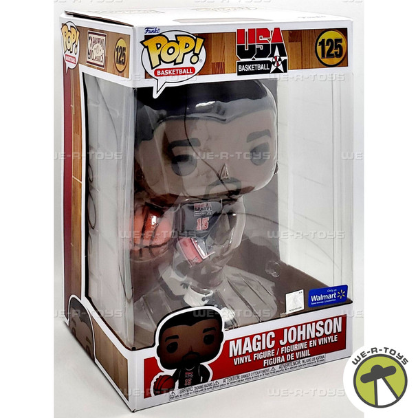 Funko POP Jumbo USA Basketball Magic Johnson 125 Vinyl Figure