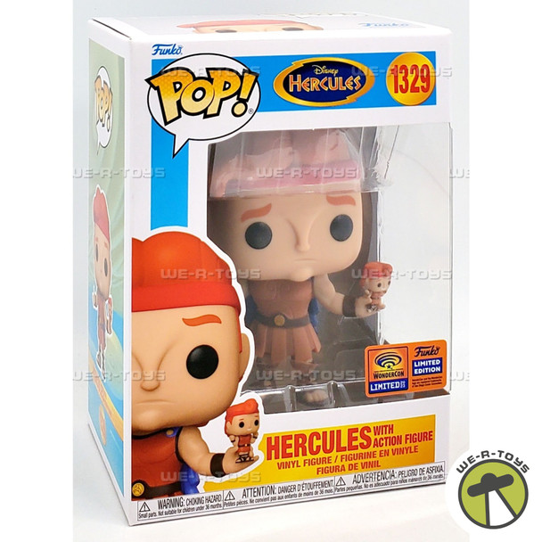 Hercule POP Disney Hercules 1329 Hercules w/Action Figure Vinyl Figure