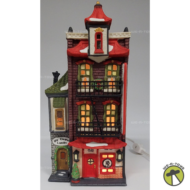 Department 56 Wong's In Chinatown Christmas in the City Series 1990 #5537-9U