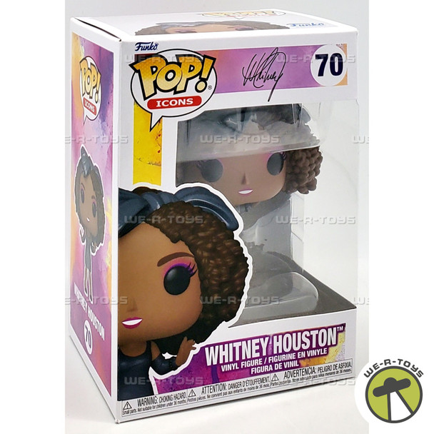 Funko POP Icons Whitney Houston How Will I Know 70 Vinyl Figure