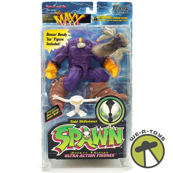 Spawn The Maxx Deluxe Ultra-Action Figure & Isz Figure McFarlane Toys 1996