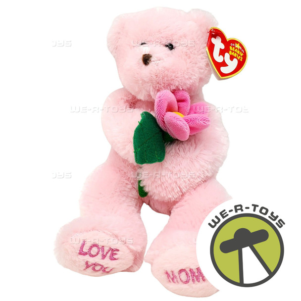 Ty Beanie Babies Love U Mom the Bear Mother's Day Plush