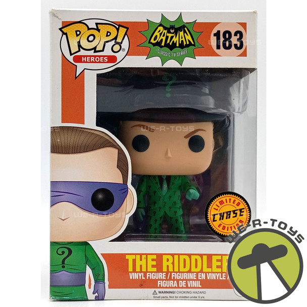 Funko Pop! Heroes DC Comics The Riddler Batman Classic TV 183 Vinyl Figure