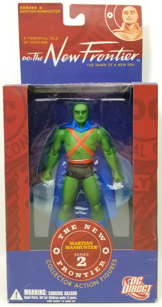 DC: The New Frontier Series 2 Martian Manhunter Collector Action Figure NRFB