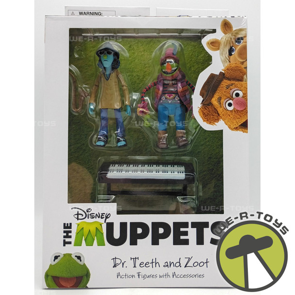 Disney The Muppets Dr. Teeth & Zoot Action Figures 2-Pack Diamond Select 2020