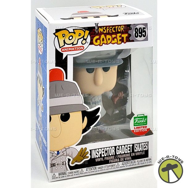 Funko POP Animation Inspector Gadget Inspector Gadget in Skates 895 Vinyl Figure