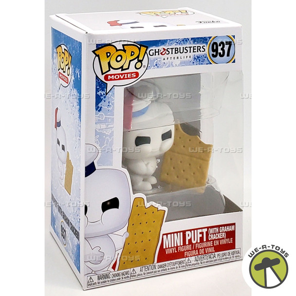 Funko POP Movies Ghostbusters Afterlife Mini Puft w/ Graham Cracker 937 Figure