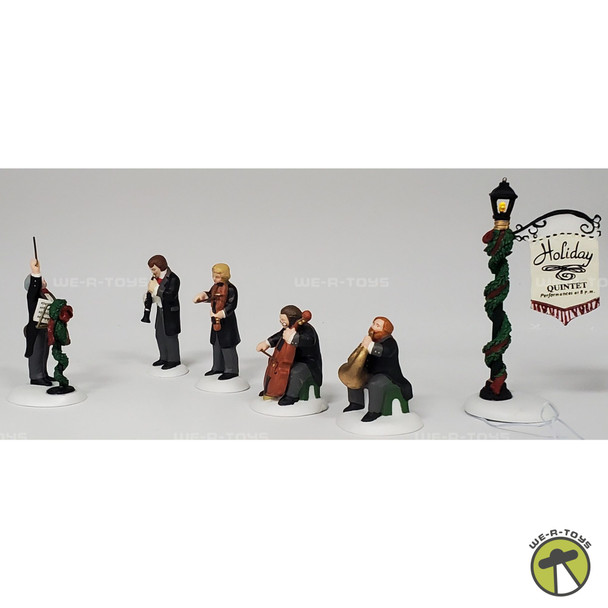 Department 56 Dickens' Village Holiday Quintet Accessory Set of 6 #58520