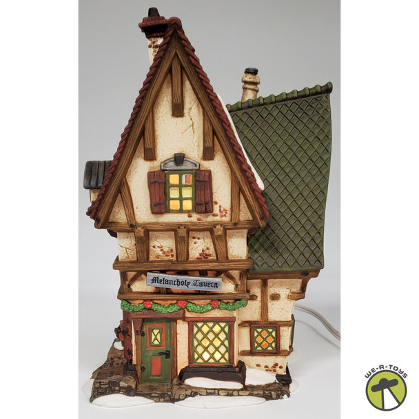 Department 56 The Melancholy Tavern Dickens' Village Lighted House #58347U