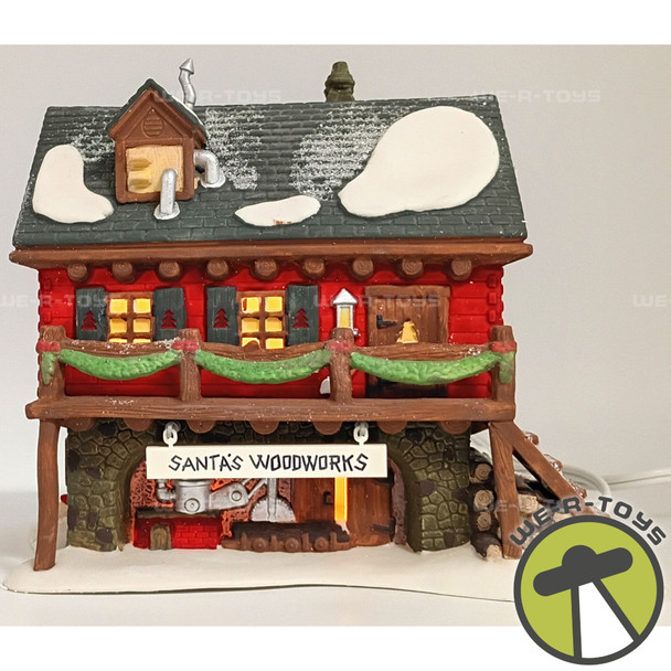 Department 56 Santas Woodworks North Pole Series Building Heritage Village 56286