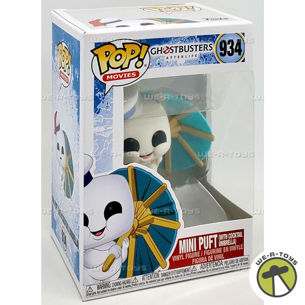 Funko POP Movies Ghostbusters Afterlife Mini Puft Cocktail Umbrella 934 Figure