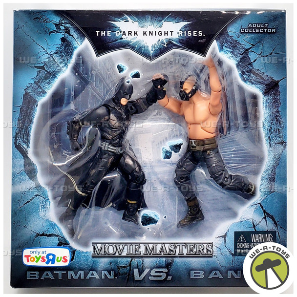 Batman The Dark Knight Rises Movie Masters Batman vs. Bane Action Figures