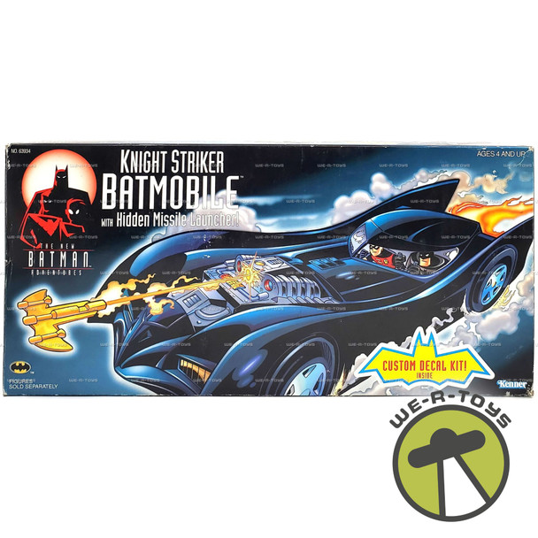 DC Knight Striker Batmobile with Hidden Missile Launcher 1998 Kenner #63934