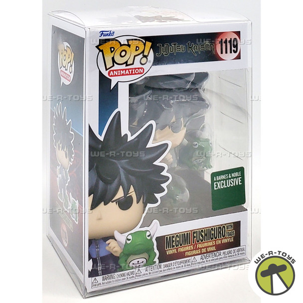Funko POP Animation Jujutsu Kaisen Megumi Fushiguro with Toads Vinyl Figure