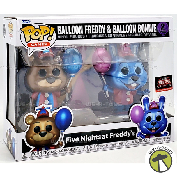 Funko POP Games Five Nights at Freddy’s Balloon Freddy and Bonnie 2 Pack