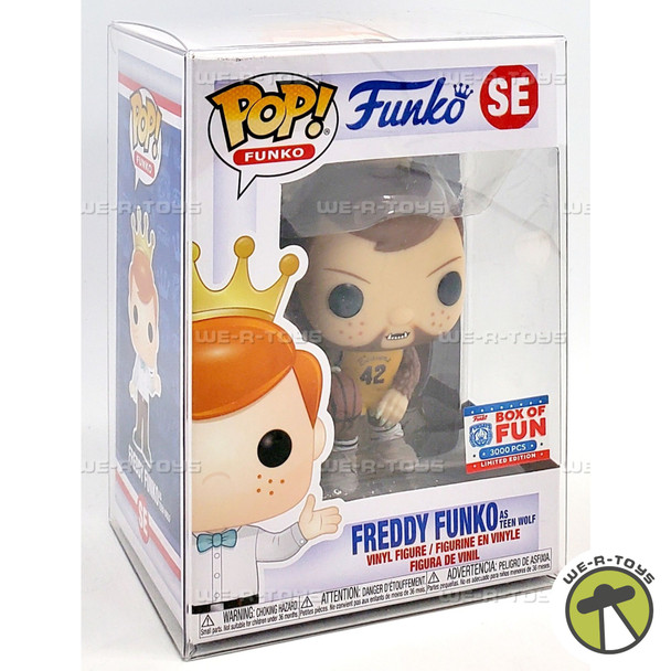 Funko POP Freddy Funko as Teen Wolf Box of Fun Vinyl Figure