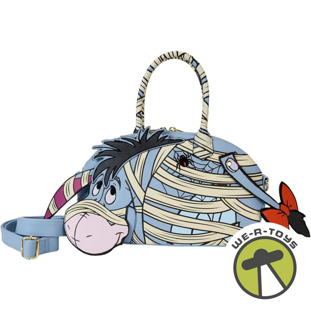 Winnie The Pooh Mummy Eeyore Cosplay Glow Crossbody Bag Loungefly