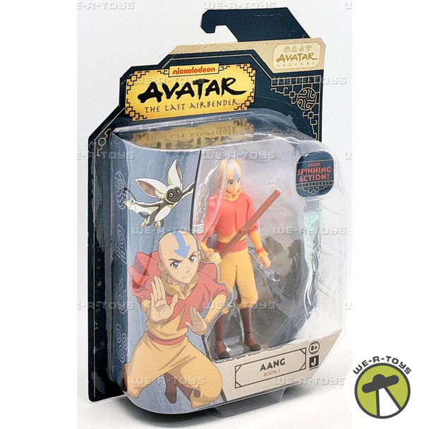 Avatar The Last Airbender Book One Aang Action Figure 2025 Jazwares AVTL0050