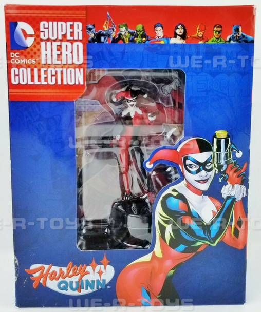 DC Comics Super Hero Collection Harley Quinn 3.5" Figurine & Character Booklet