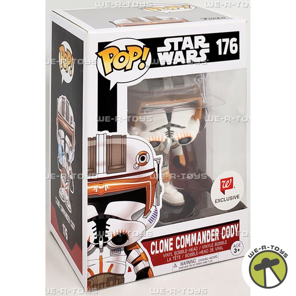 Funko POP Star Wars 176 Clone Commander Cody Vinyl Bobble Head Figure