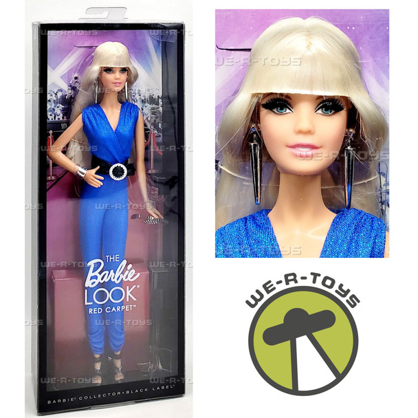 Barbie Look Red Carpet Doll Blue Suit 2013 Mattel BCP90
