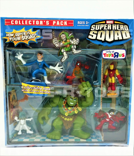 Marvel Superhero Squad Collectors Pack 6 Action Figures Hasbro #81974