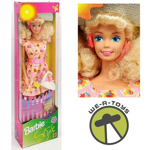 Barbie Style Doll 1994 Mattel 12292 Multilingual Box