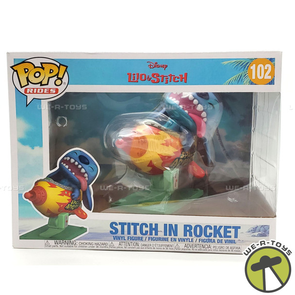 Funko POP Rides Stitch in Rocket Vinyl Figure 102