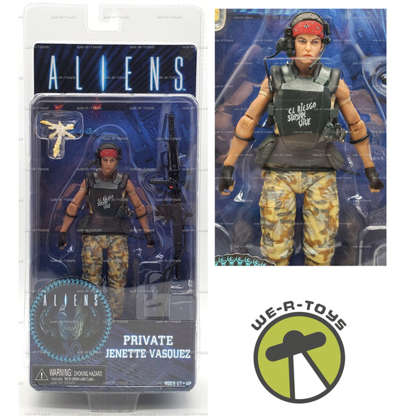 Aliens Private Jenette Vasquez Action Figure 2016 NECA #51612