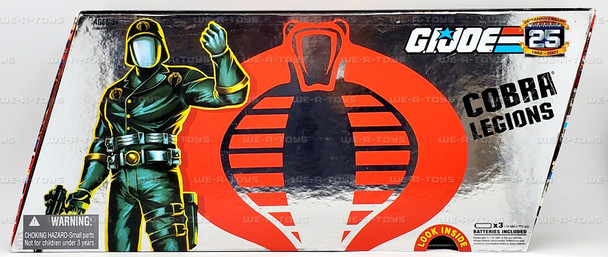 G.I. Joe 25th Anniversary Cobra Legions Action Figure Set 2007 Hasbro 63306