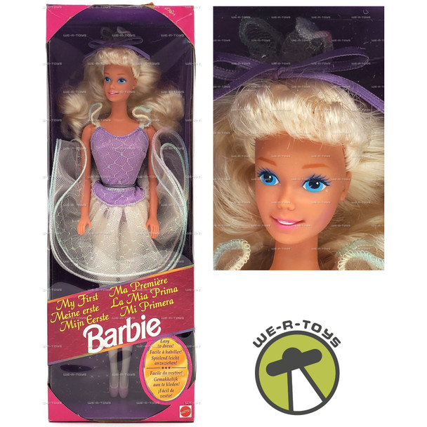 My First Barbie Ballerina Doll 1993 Mattel #11294